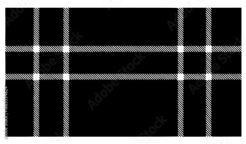 Twill weave plaid seamless vector background for Christmas fabric