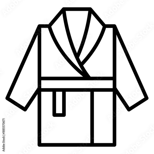 Bathrobe icon