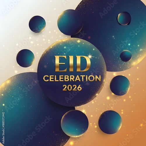 Eid 2026 Modern Greeting Backgrounds