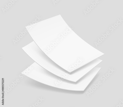 Laundry detergent sheets mockup. Vector illustration isolated on a grey background. Can be used to present your product. EPS10.