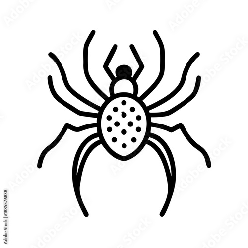 A vibrant blue spider with orange spots stands out against a dark background, viewed closely from the front
