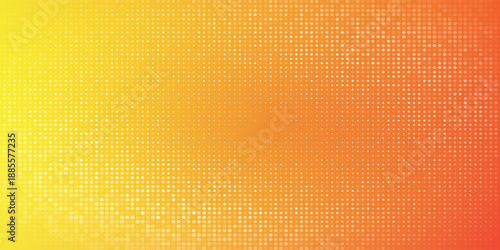 Gold disco party pattern. Yellow square sequin mosaic texture background. Abstract golden shining glitter halftone wallpaper. Pop up comic sparkling glitter backdrop. Retro vector design template