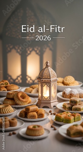 Eid 2026 Modern Greeting Backgrounds