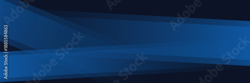 Blue black abstract background geometry shine and layer element vector for presentation design. Suit for business, corporate, institution, party, festive, seminar, and talks