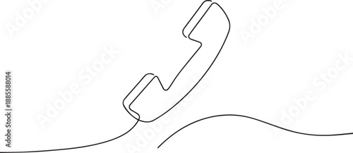 Charging symbol one continuous line art, Vector illustration, One line art, Line art graphic style