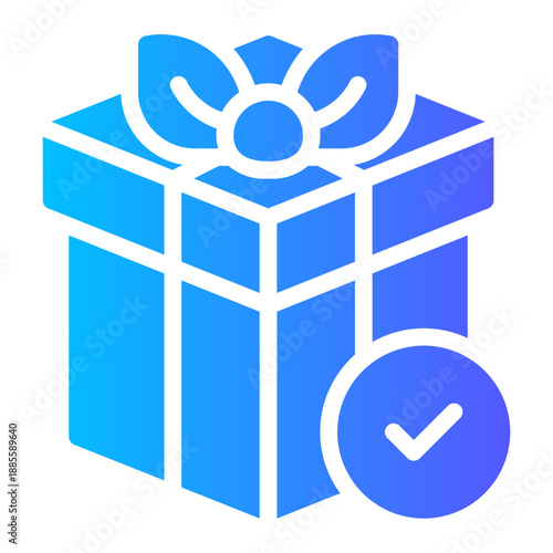gift gradient icon