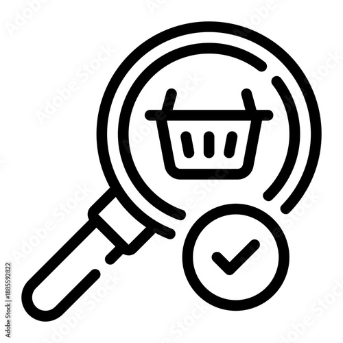 search line icon