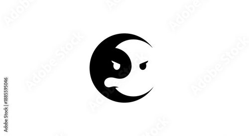 Yin Yang Symbol Design.