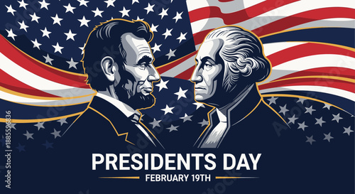 Presidents Day Celebration with Lincoln and Washington