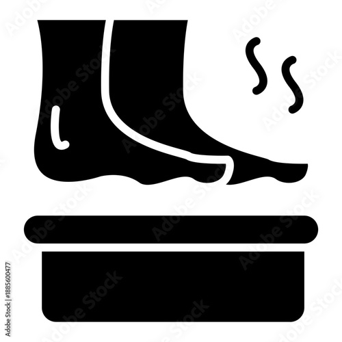 Foot spa icon