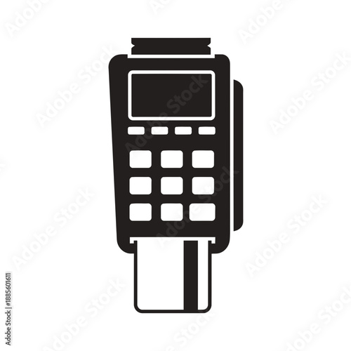 Modern Payment Terminal Icon for Seamless Transactions