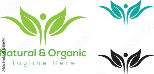 Agriculture Logo, Organic, Cultivate, Farm, Farmer, Harvest, Leaf, Plants, Green, Farming, vector agriculture logo design for organic farming and agribusiness Print file