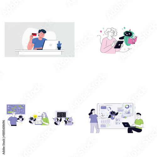 Online shopping and technological advancements with artificial intelligence