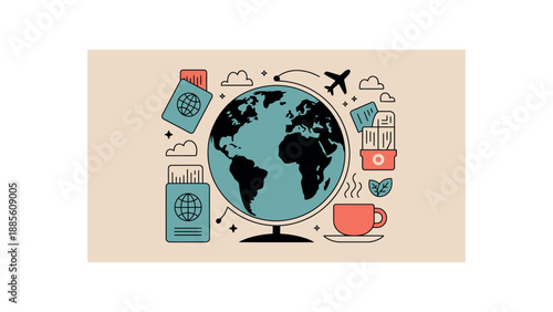 Global Travel and Communication Elements.