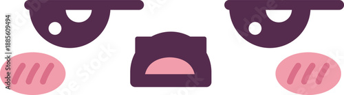 Face Expression Sassy Cartoon