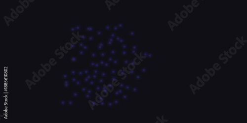 A blurry image of a dark background with light pixels