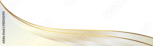 Luxury Gold Abstract Wave Background Design