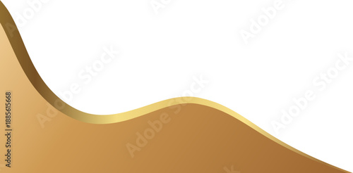 Premium Gold Flow Background Design