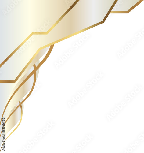 Elegant Gold Ribbon Texture Background