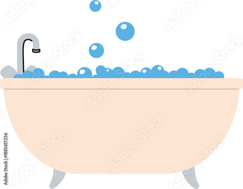 Bathtub With Bubbles