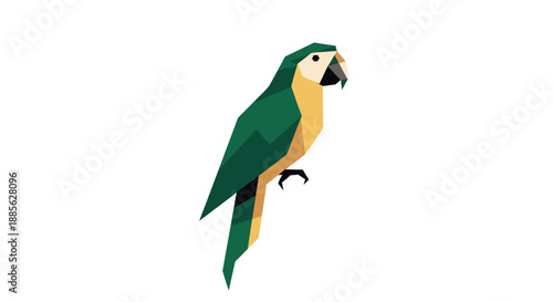 Geometric parrot (1)