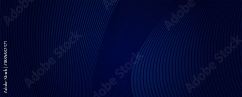 Premium background design with diagonal dark blue line pattern. Vector horizontal template for digital lux business banner, contemporary formal invitation, luxury voucher, prestigious gift certificate