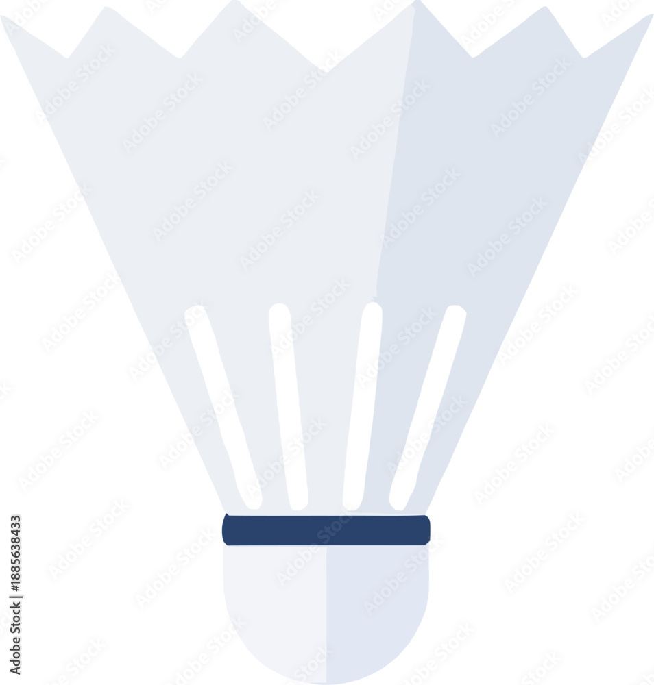 Obraz premium badminton shuttlecock, isolated single object