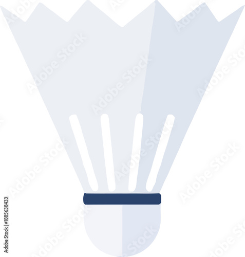 badminton shuttlecock, isolated single object