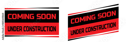 Coming soon under construction banner.