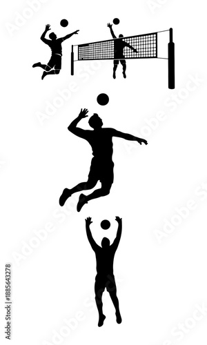 Football player vector, various ball player creative art, sport elements silhouettes, football player vector design isolated