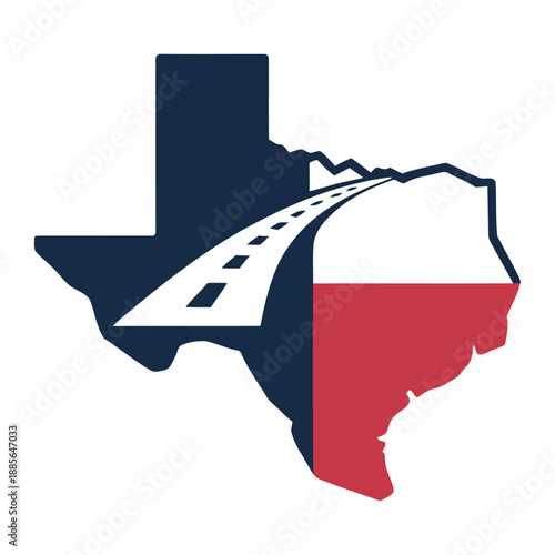 Texas highway map