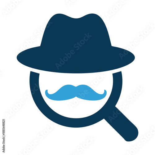 Detective magnifying glass