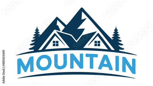 Mountain retreat logo