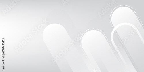 Abstract white background. Minimal geometric white light background abstract design.