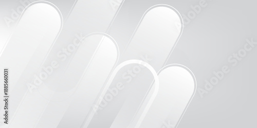 Abstract white background. Minimal geometric white light background abstract design.