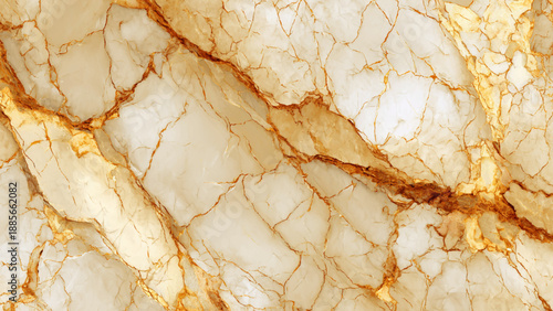 Beautiful beige marble texture with golden veins pattern