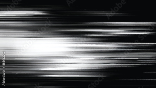 Blurry abstract black and white striped motion background