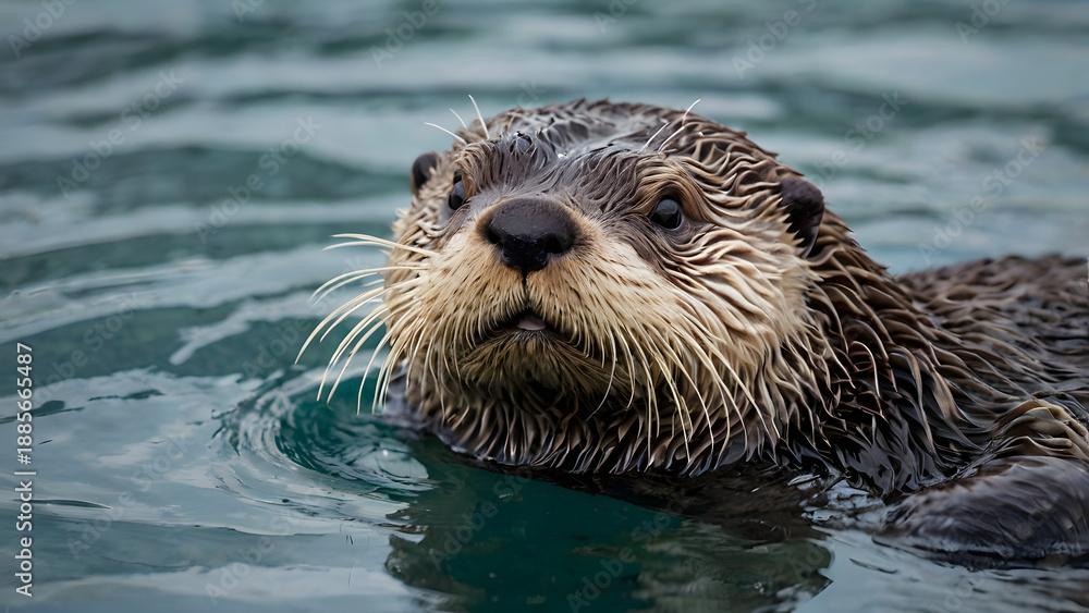 Fototapeta premium sea ​​otter