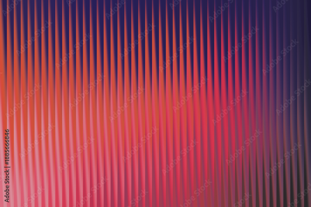Obraz premium Abstract gradient background with vertical lines in shades of red and purple