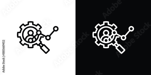Customer Experience Icon Sheet Black And White