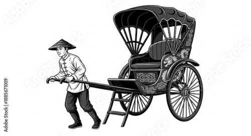 wheelchair in the middle of the white