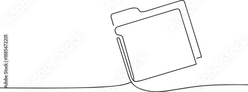 Document one continuous line art, Vector illustration, One line art, Line art graphic style