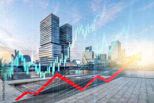 Ningbo, China: city skyline, architecture, landscape, city, metropolis, landmark, background, tourist destination, downtown, modern.