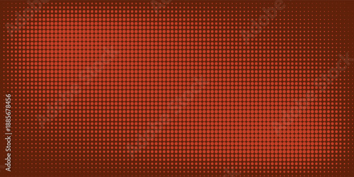 Orange Halftone Dot Pattern Background for Abstract Design, Textures, and Creative Graphics Projects and Marketing