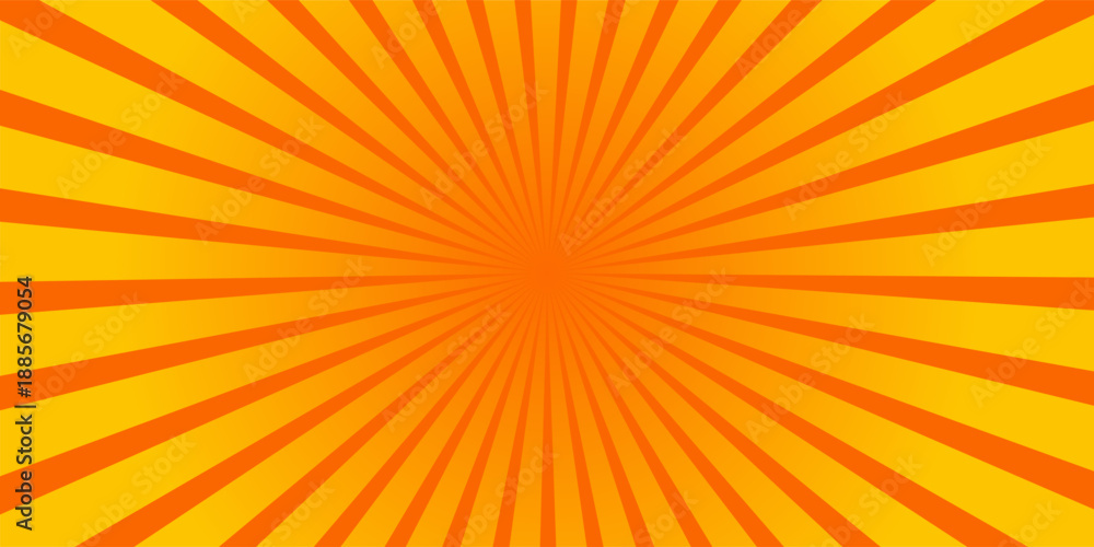 Fototapeta premium Exploding star burst texture japanese radius cartoon pattern abstract background