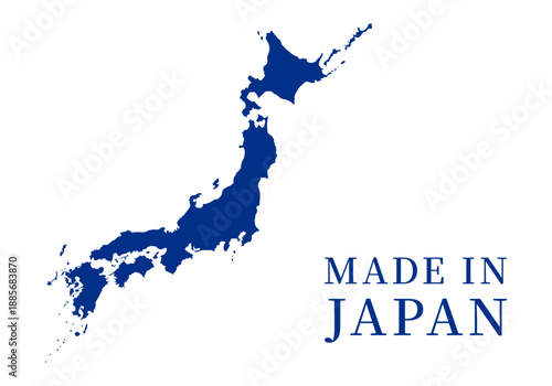 「MADE IN JAPAN」イラスト素材