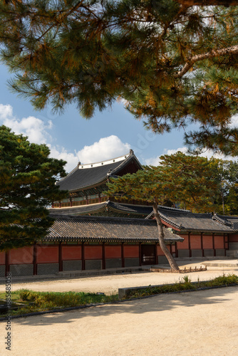 Autumn in Changdeokgung Palace in Seoul