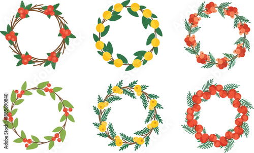 A colorful floral font set featuring the letter a and r as decorative vector illustrations with nature-inspired flower designs for a fun alphabet text sign