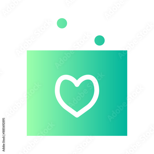 donation gradient icon