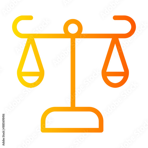 balance gradient icon